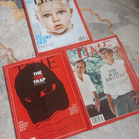 TIME 2015 Özel Koleksiyon Seti (3 Sayı - Tıp & Siyaset Tarihi)