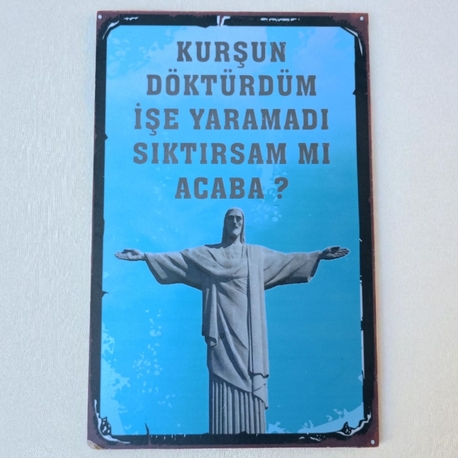 Ahşap Pano Poster