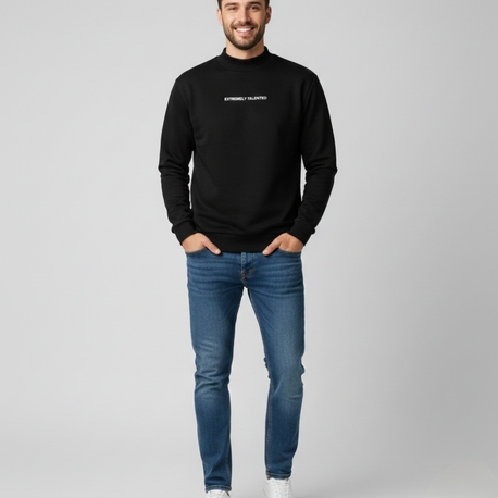 Unisex Baskılı Sweatshirt