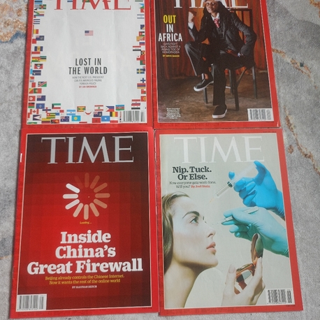 TIME Dergisi Haziran 2015 Seti (4 sayı)