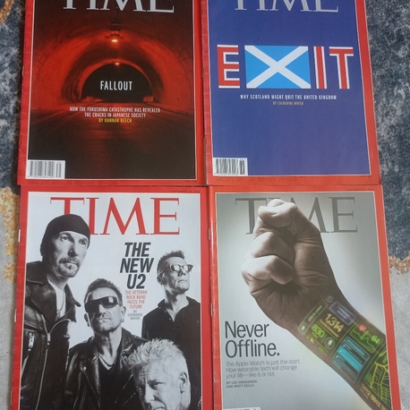 TIME Eylül 2014 Tam Ay Seti (4 sayı)