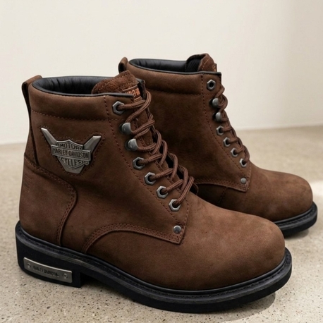Orijinal Harley Davidson Nubuk Bot