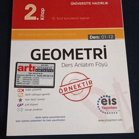 Geometri Ders Anlatım Föyü - Üniversite Hazırlık