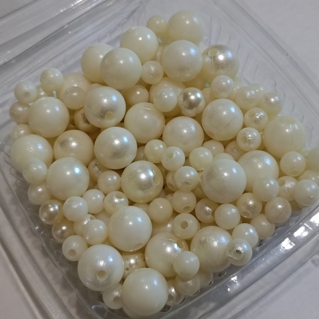 1 Paket Farklı Ebatlarda İnci Boncuklar