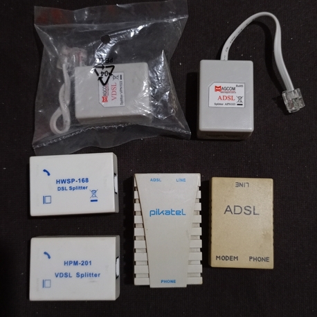 6 Adet ADSL/VDSL Splitter Seti