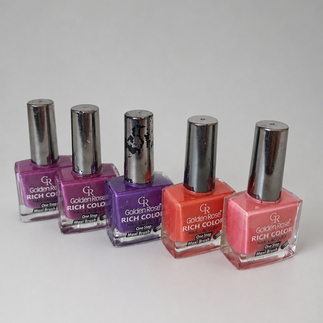 5 Adet Golden Rose Rich Color Oje Seti