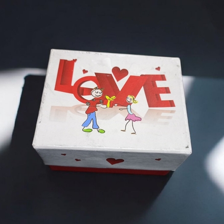 Renkli Love Hediye Kutusu