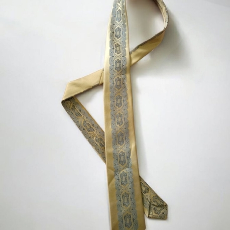 Trevira İthal Alman Vintage Gold Kravat