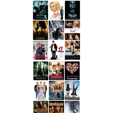 20 Adet Vcd Film