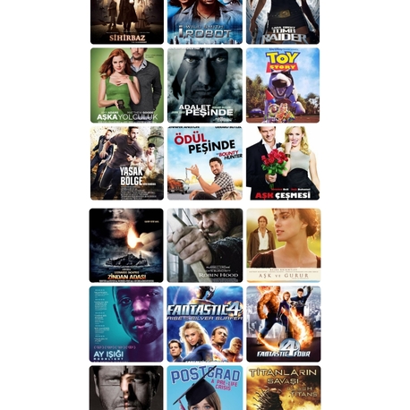 20 Adet Vcd Film