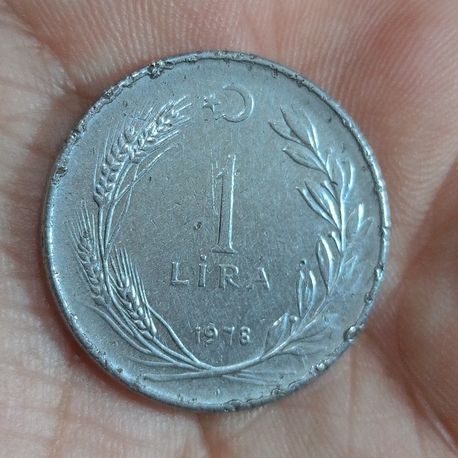 1 Lira Hatıra Madeni Para (1978)