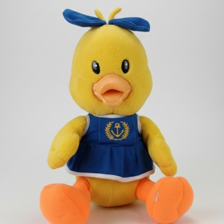 Sarı/Lacivert Büyük Peluş Ördek