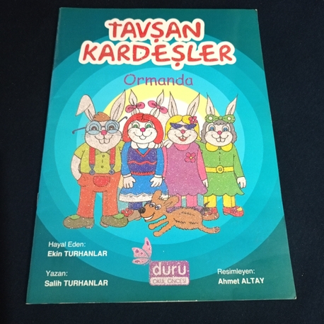 Tavşan Kardeşler Ormanda - Çocuk Kitabı