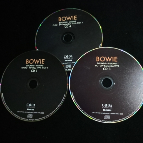 David Bowie Canlı Performans CD