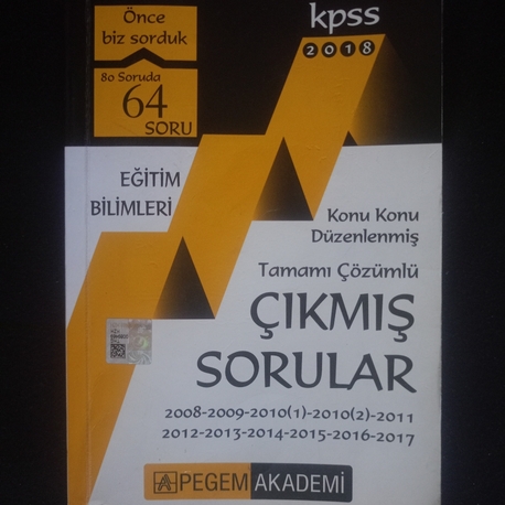 KPSS 2008-2017 Çıkmış Sorular