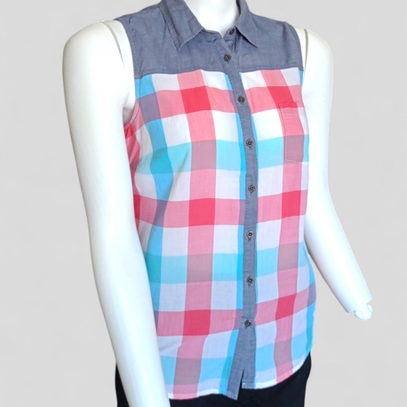 Mavi Jeans Kolsuz Ekose Desen Gömlek