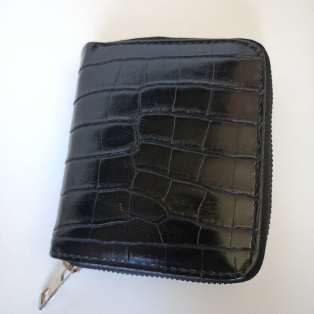 Kroko Desenli Mini Rugan Cüzdan