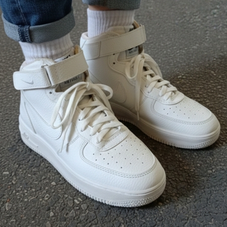 Nike Air Force 1 '07 Mid Triple White