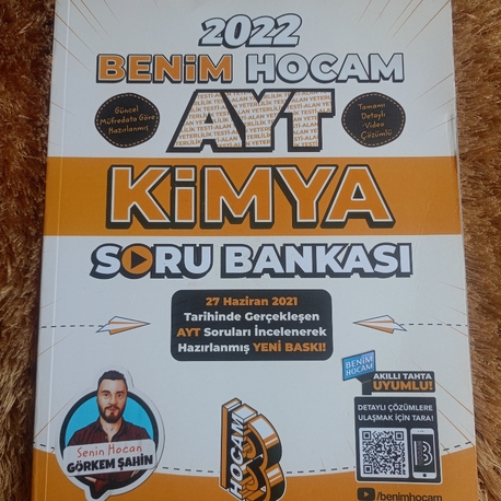 Benim Hocam AYT Kimya Soru Bankası