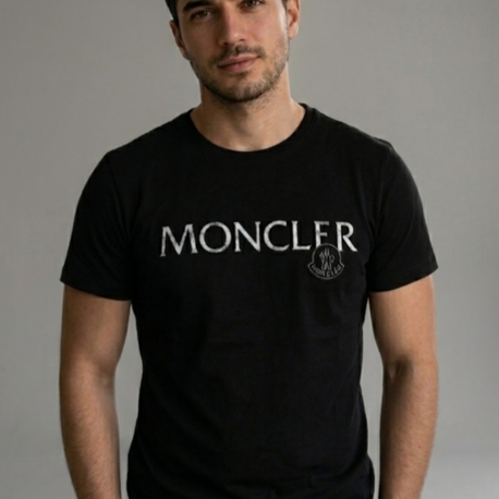 Moncler Siyah Unisex T-shirt