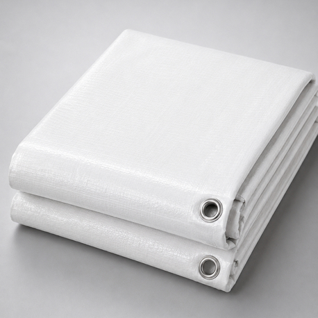 ⛺ 6×15 METRE 180 GR/M² BEYAZ PREMIUM SU GEÇİRMEZ ÇADIR BRANDA