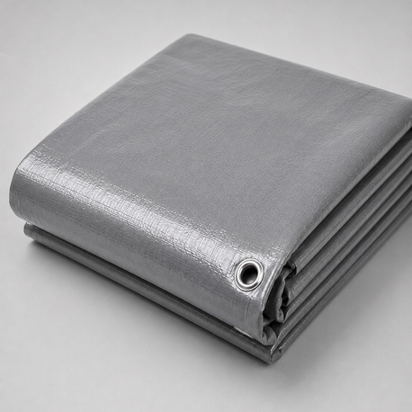 ⛺ 8×12 METRE 180 GR/M² GRİ PREMIUM SU GEÇİRMEZ ÇADIR BRANDA