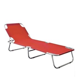 KATLANIR ŞEZLONG METAL İSKELET FİLE KUMAŞ