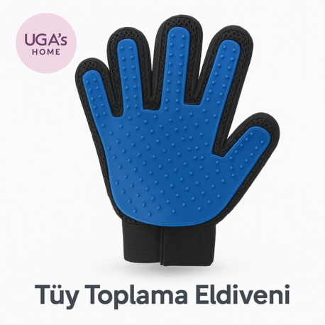 UGA’s Home Tüy Toplama Eldiveni | Kedi & Köpek Tüy Temizleyici