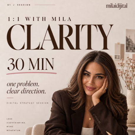 1:1 with Mila | Clarity Session — 30 Dakika