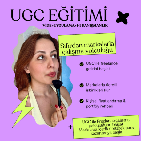UGC Eğitim Seti | Videolu + Uygulamalı + Birebir Danışmanlık