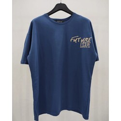 Jacey Ön Arka Baskılı Oversize T-shirt 