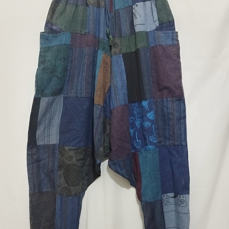 HİNDİSTAN DAN ETNİK PATCHWORK ŞALVAR