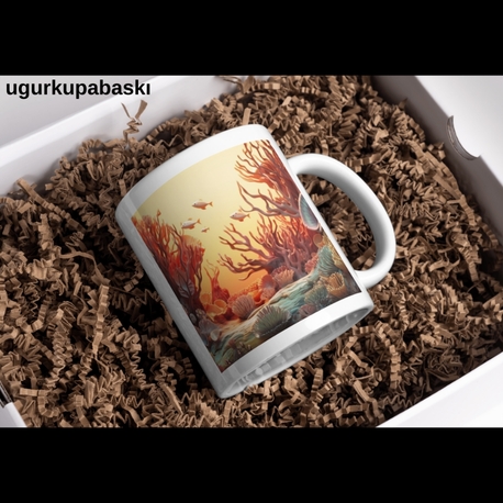 Porselen Denizaltı Kupa