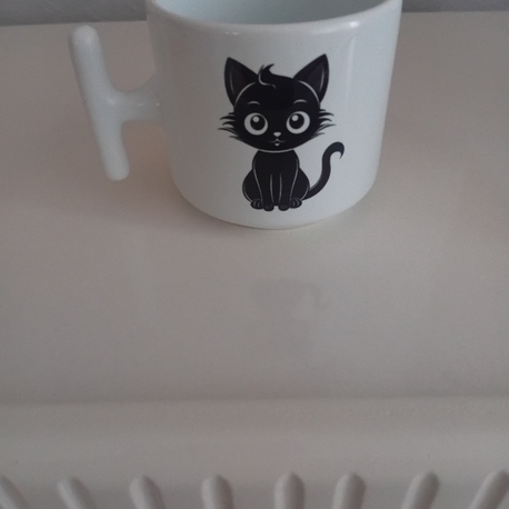 Kedi Figürlü T Kupa