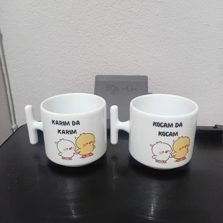 Çiftlere Özel Karım Da Karım Kocam Da Kocam T Kupa 2 Adet