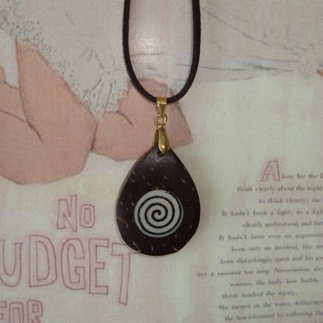 coconut shell spiral
