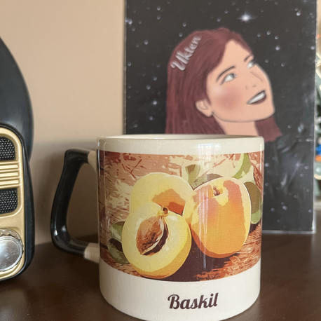 Baskil Görselli Qr Kodlu Kupa Bardak  