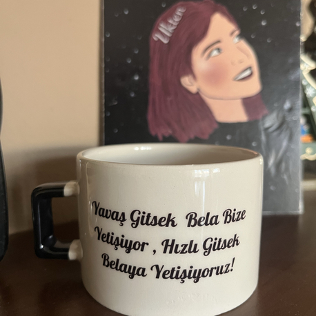 Bela  Temalı Kupa Bardak 