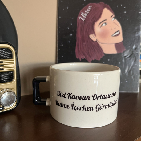 Kaos Temalı Kupa Bardak 