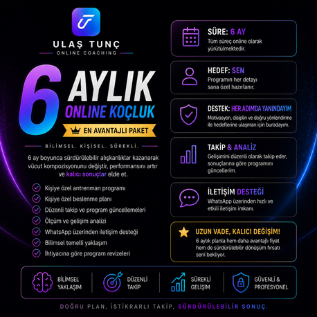 6 Aylık Online Coaching 