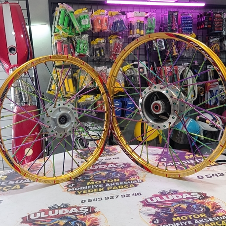 Özel yapım 17-19 Ride it jant Bukalemun telli 