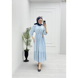 Denim Elbise