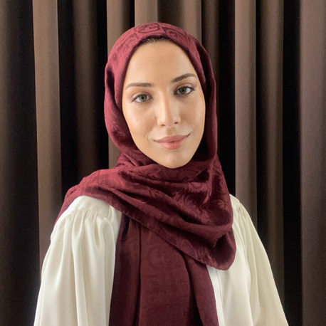 Meyra Ayrobin Şal - Bordo