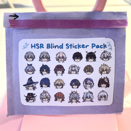 Honkai Star Rail Blind Sticker Pack