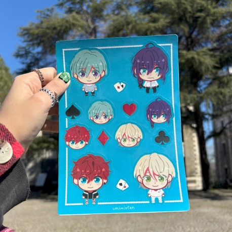 Enstars Alkaloid Sticker Sheet A5