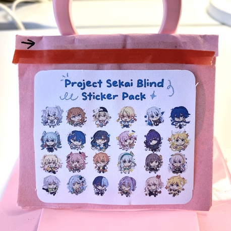 Project Sekai Sticker Blind Pack