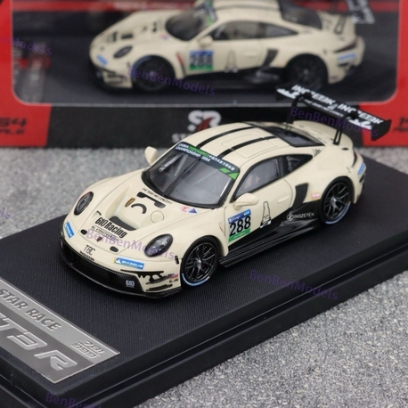 STAR RACE Porsche 911 GT3 Racing Milky White No.288 Racing