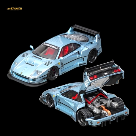 Star Model Ferrari F40 LB-Works Wide-Body Modified Blue