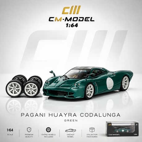 CM Model Pagani Huayra Codalunga Green