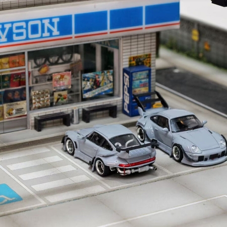 Street Weapon Porsche RWB 993 Cement Grey